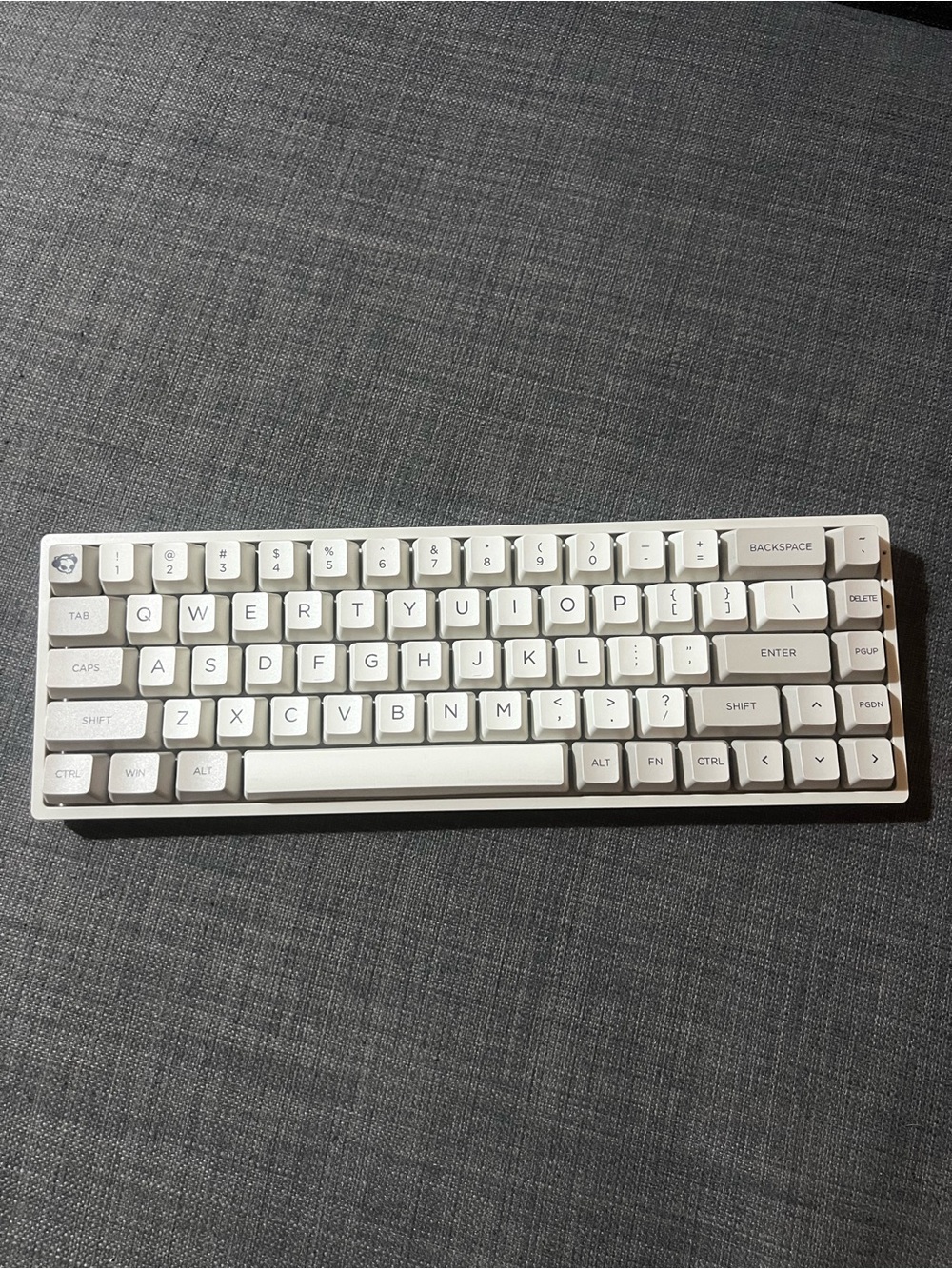 Epomaker Compact White Mechanical Keyboard - Tenkeyless 60%